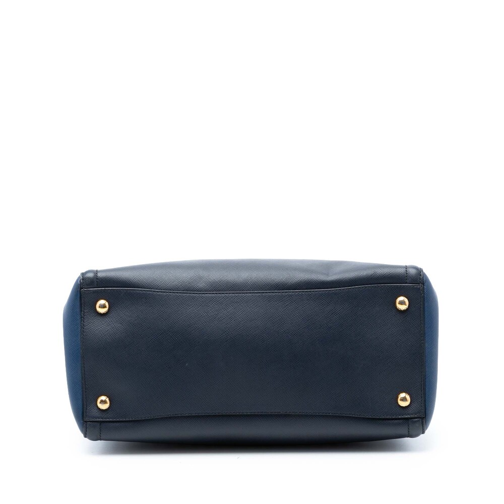 Pre-Loved Prada Medium Bicolor Saffiano Lux Galleria Satche - Picture 3 of 7